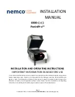 Nemco 6900A Installation And Operating Instructions Manual preview