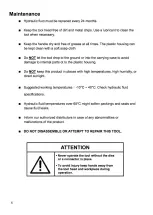 Preview for 7 page of NEMIQ NMBT240 Operation & Maintenance Manual