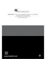 Preview for 12 page of Neomitis BSR Low height SERIES Installation And Operating Instructions Manual