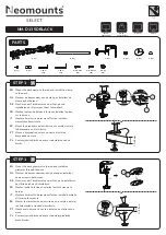 Preview for 2 page of NeoMounts Select NM-D135DBLACK Instruction Manual