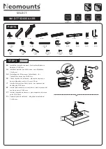 Preview for 2 page of NeoMounts SELECT NM-D775DX3SILVER Instruction Manual