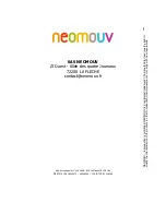 Preview for 20 page of neomouv ELAIA User Manual