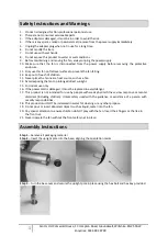 Preview for 2 page of Neostar Electronics 3209575 Instruction Manual