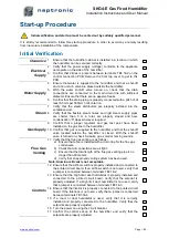 Preview for 61 page of Neptronic SKG4-E Series Installation Instructions And User Manual