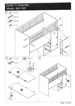 Preview for 13 page of nest Dakota High Sleeper MG 7507 Assembly Instructions Manual