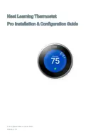 nest Learning Installation &  Configuration Manual preview