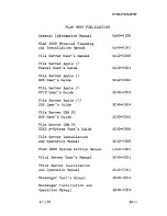 Preview for 132 page of Nestar PLAN 4000 Installation And Operation Manual