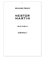 Preview for 17 page of NESTOR MARTIN H33 Installation And Operating Instructions Manual