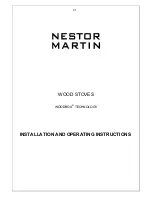 Preview for 41 page of NESTOR MARTIN H33 Installation And Operating Instructions Manual