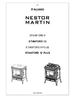 Preview for 26 page of NESTOR MARTIN STANFORD 12 Operating Instructions Manual