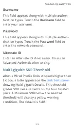 Preview for 206 page of netAlly ETHERSCOPE nXG User Manual