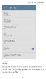 Preview for 318 page of netAlly ETHERSCOPE nXG User Manual