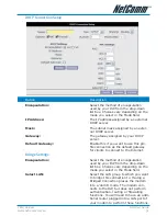 Preview for 31 page of NetComm NB1 User Manual