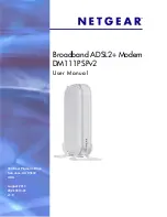 NETGEAR DM111PSP-100NAS User Manual preview