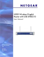 NETGEAR JNR3210 User Manual preview