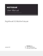 NETGEAR Nighthawk 5G User Manual preview