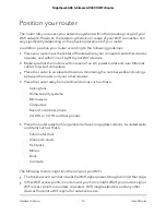 Preview for 14 page of NETGEAR Nighthawk AX6 User Manual
