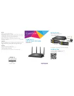 NETGEAR Nighthawk X4 AC2350 R7500 Quick Start Manual preview