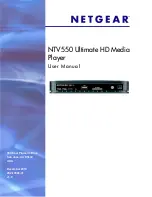 NETGEAR NTV550 - Ultimate HD Media Player User Manual preview