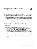 Preview for 47 page of NETGEAR NTV550 - Ultimate HD Media Player User Manual