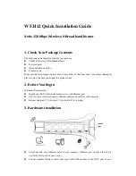 Netis WF2412 Quick Installation Manual preview