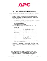 Preview for 44 page of NetShelter AR1000A User Manual