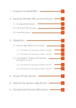 Preview for 2 page of Netstor NA622TB3 User Manual