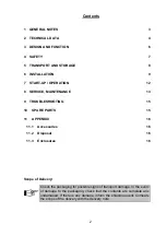 Preview for 2 page of NetterVibration NTP 25 Operating Instructions Manual