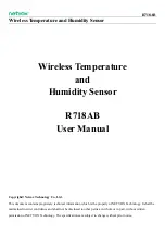 netvox R718AB User Manual preview