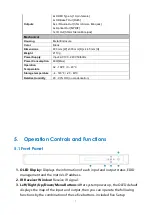 Preview for 5 page of Network Devices ND-66-B70 User Manual