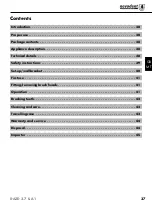 Preview for 40 page of Nevadent 108262 Operating Instructions Manual