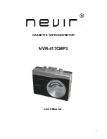 Preview for 11 page of Nevir NVR-417CMP3 User Manual