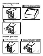 Preview for 5 page of New Age 3 DRAWER BASE HOME BAR Manual