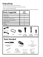 Preview for 75 page of New Age 3 DRAWER BASE HOME BAR Manual