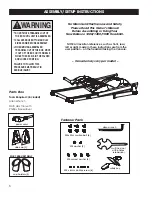 Preview for 7 page of New Balance 1200, 1400, 1500 Owner'S Manual