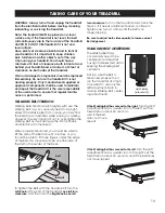 Preview for 14 page of New Balance 1200, 1400, 1500 Owner'S Manual