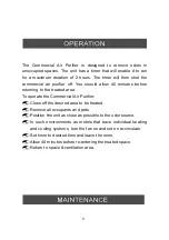 Preview for 8 page of New Comfort SS-7000 Owner'S Manual