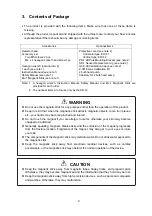 Preview for 6 page of New Cosmos Electric KD-12B Instruction Manual