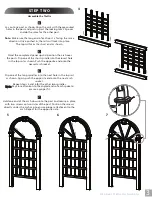 Preview for 3 page of New England Arbors Hanover Trellis VA54230 Assembly Instructions