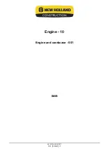 Preview for 34 page of New Holland B80B Service Manual