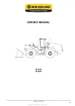 Preview for 2 page of New Holland W270C Tier 4 Service Manual