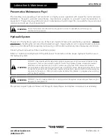 Preview for 33 page of New Leader Hi-Way XT3 TYPE III Operator'S Manual