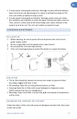 Preview for 22 page of NewAir NAC12KWH03 Owner'S Manual