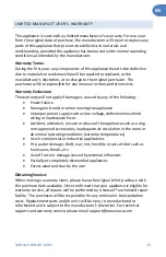 Preview for 36 page of NewAir NAC12KWH03 Owner'S Manual