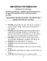 Preview for 3 page of Newcon Optik NV66-G2 Operation Manual