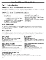 Preview for 3 page of NewerTech MAXPower mini-SAS 6G-1e1i User Manual