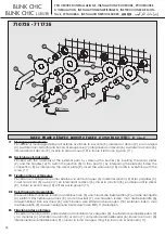 Preview for 10 page of newform BLINK CHIC 71057E Instructions Manual