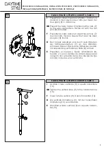 Preview for 5 page of newform Daytime Style 69150 Instructions Manual