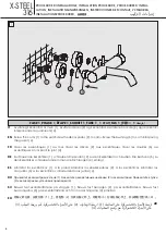 Preview for 6 page of newform X-STEEL 316 69640CX Instructions Manual