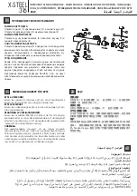 Preview for 9 page of newform X-STEEL 316 69640CX Instructions Manual